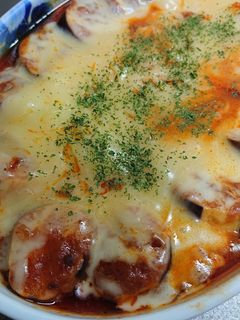 レンチン ナスのミートソースグラタン-レシピのメイン写真