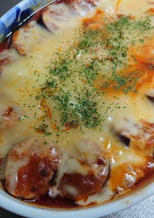 レンチン ナスのミートソースグラタン-レシピのメイン写真