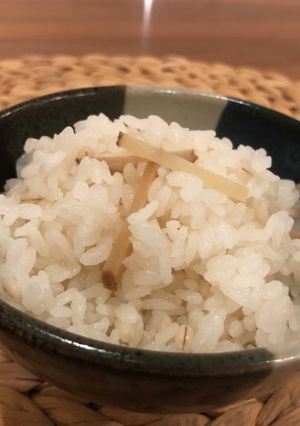 生姜ごはん(ル・クルーゼ)炊飯器でもok-レシピのメイン写真