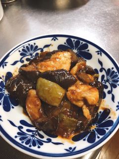 鶏胸肉とナスとピーマンのピリ辛味噌炒め-レシピのメイン写真
