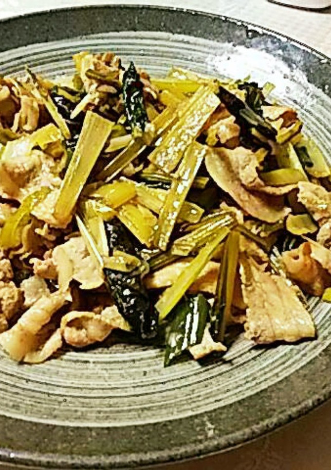 牛肉と青菜の炒め-レシピのメイン写真