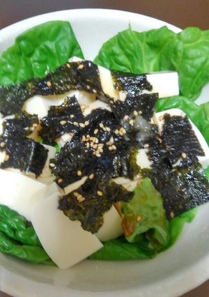 簡単♪♪豆腐のチョレギサラダ-レシピのメイン写真
