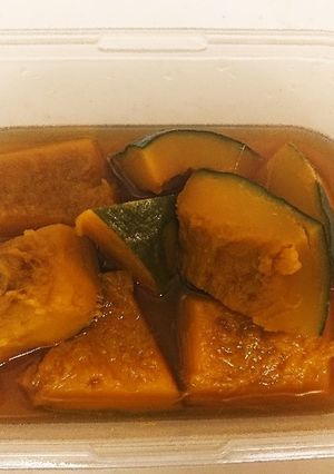 かぼちゃ煮付け レンジ 簡単-レシピのメイン写真