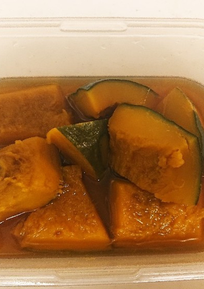 かぼちゃ煮付け レンジ 簡単-レシピのメイン写真