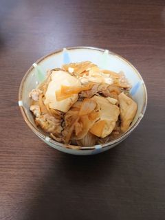 肉豆腐~すき焼き風~-レシピのメイン写真