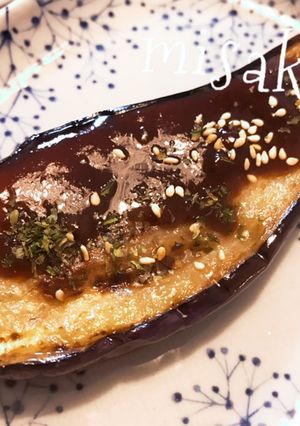 レンジで簡単!田楽味噌☆茄子田楽-レシピのメイン写真