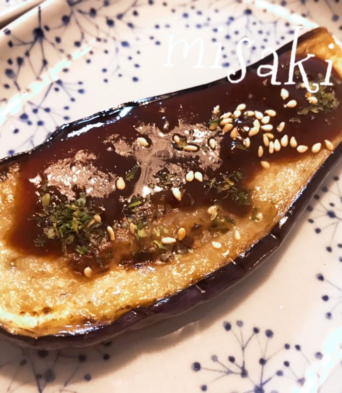 レンジで簡単！田楽味噌☆茄子田楽-レシピのメイン写真