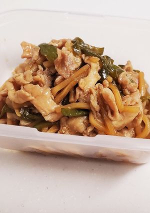 豚ロースの青椒肉絲-レシピのメイン写真