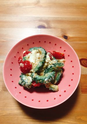 優しい味付け✿ゴーヤのごま酢味噌和え-レシピのメイン写真