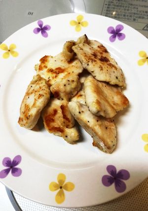 鶏胸肉のガーリック焼き-レシピのメイン写真