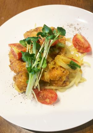 鶏胸肉のマスタード炒め-レシピのメイン写真