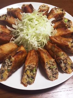 材料を揃えなくても豪華になる揚げ春巻き-レシピのメイン写真