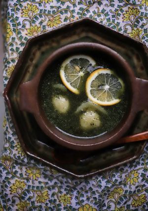 クレオパトラもビックリなモロヘイヤスープ-レシピのメイン写真