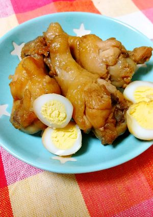 手羽元の照り煮-レシピのメイン写真