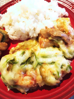 ケチャップ&ソースで!チキンのピザ風焼き-レシピのメイン写真
