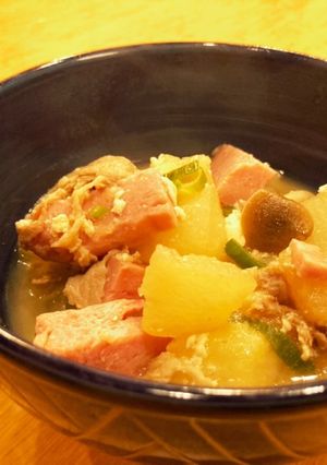 シブインブシー（冬瓜の味噌煮）-レシピのメイン写真