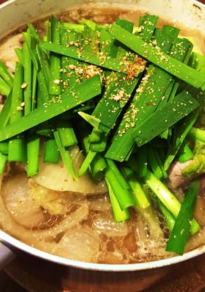 【備忘録】いつものもつスープ(醤油味)-レシピのメイン写真