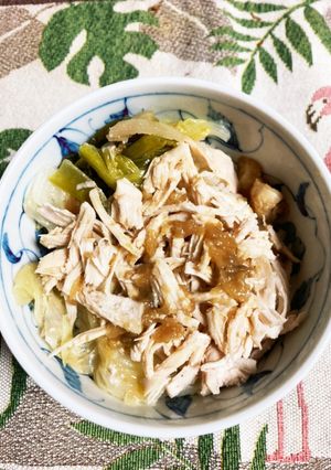 電鍋で鷄肉飯(台湾朝ごはん)-レシピのメイン写真