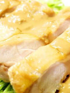 薄味でも大満足!胡麻だれチキン-レシピのメイン写真