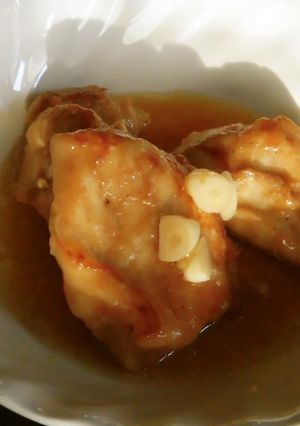 簡単美味しい！鶏むね肉のニンニク醤油炒め-レシピのメイン写真
