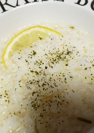 チキンスープのレモン風味リゾット-レシピのメイン写真