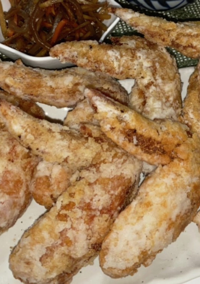 手羽先の唐揚げ　塩味-レシピのメイン写真