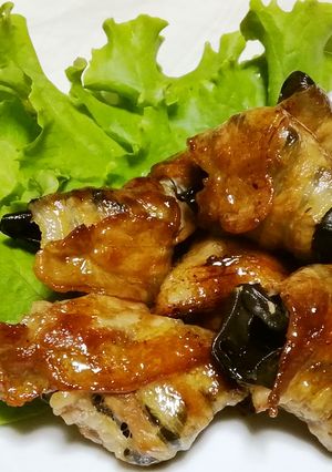 黒きくらげの肉巻き-レシピのメイン写真