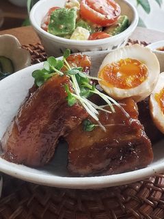 普通のお鍋で豚の角煮-レシピのメイン写真