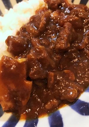 夫が美味しいと言った牛すじカレー-レシピのメイン写真