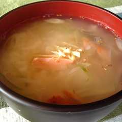 รูปของ 心あったか朝ごはん☆さらさら鮭雑炊