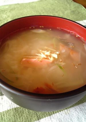 心あったか朝ごはん☆さらさら鮭雑炊-レシピのメイン写真
