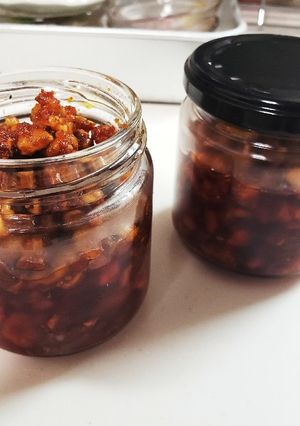 家庭の調味料で手作り！万能食べるラー油-レシピのメイン写真