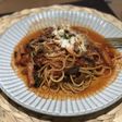簡単 トマト缶でトマトパスタ