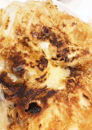 トロトロモチモチ玉ねぎ焼き-レシピのメイン写真