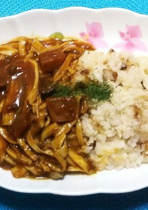 ワンランクアップ⤴️エリンギバターカレー-レシピのメイン写真