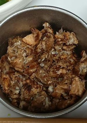 ダシ殻鰹節と味噌っかすの煎りもの-レシピのメイン写真