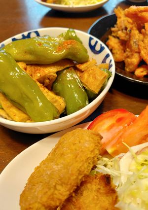 うす揚げとししとうの煮物-レシピのメイン写真