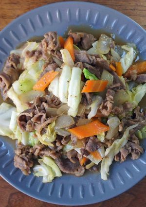 喫茶店の焼肉-レシピのメイン写真