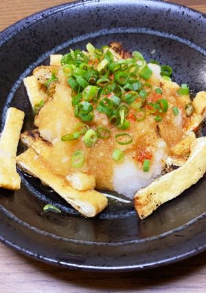 焼き油揚げのおろしポン酢-レシピのメイン写真