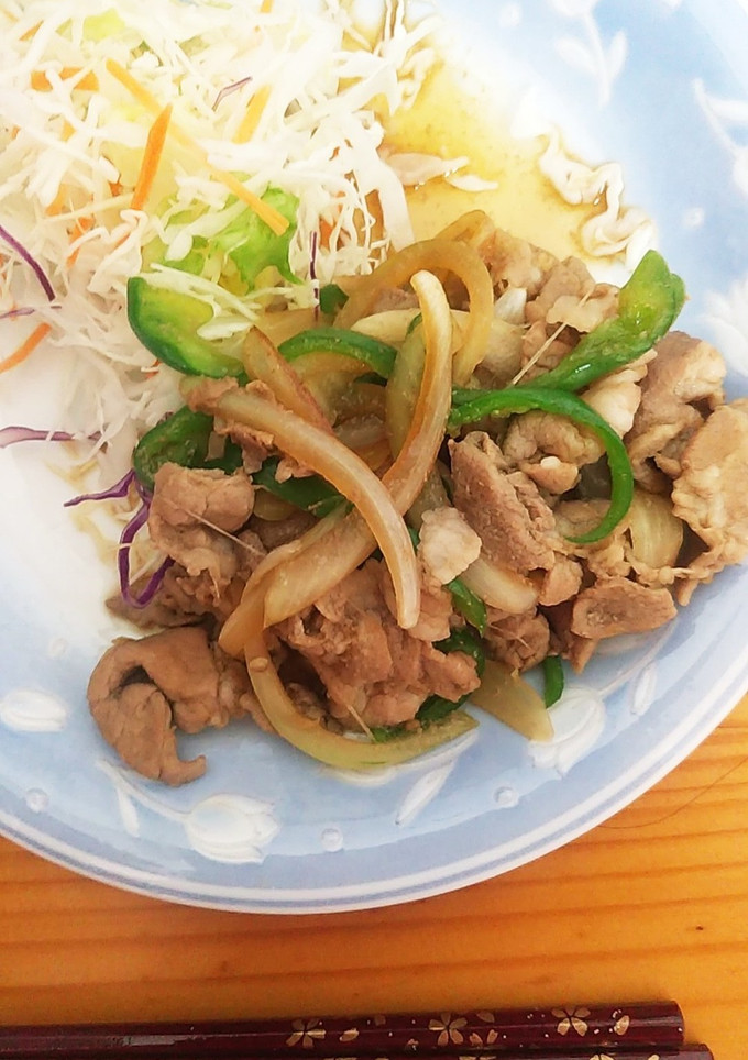 簡単♪野菜たっぷりのしょうが焼き♪-レシピのメイン写真