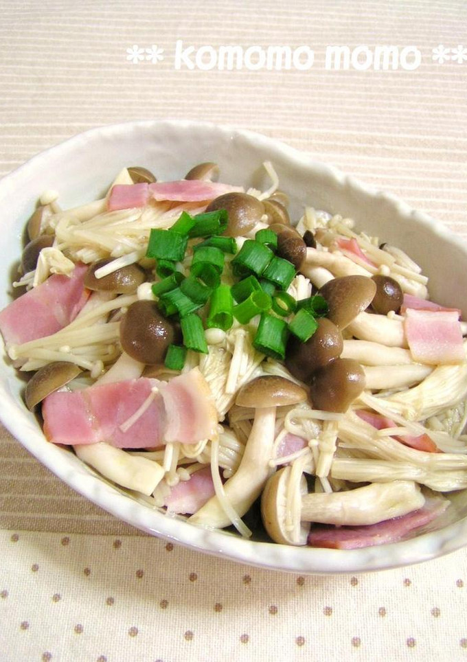 ◆えのきとしめじのレンジ蒸し◆-レシピのメイン写真