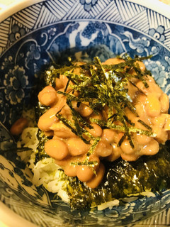 海苔&納豆のかんたん丼-レシピのメイン写真
