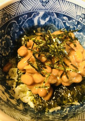 海苔&納豆のかんたん丼-レシピのメイン写真