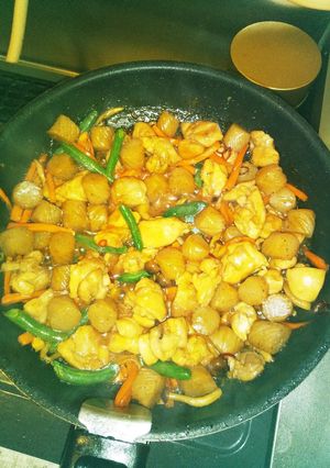 鶏とこんにゃくのキンピラ-レシピのメイン写真