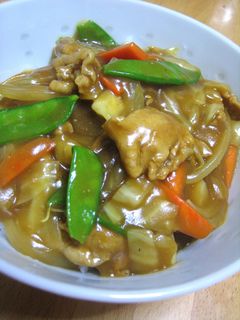 もっとヘルシー簡単カレー丼-レシピのメイン写真