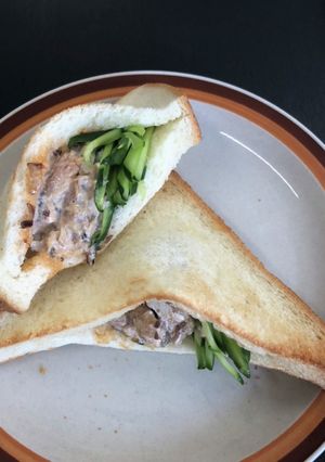 意外に美味しい！さば缶のポケットサンド-レシピのメイン写真