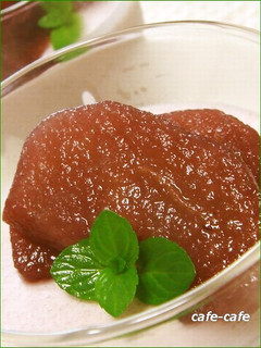 梨のコンポート☆赤ワイン煮-レシピのメイン写真