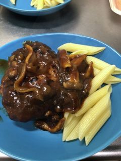 簡単!煮込み風・ハンバーグ☆-レシピのメイン写真