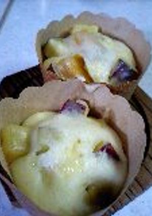 野菜たっぷり♪蒸しケーキ-レシピのメイン写真