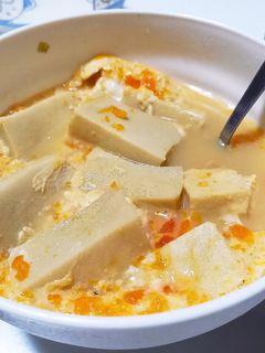 高野豆腐の卵とじ-レシピのメイン写真